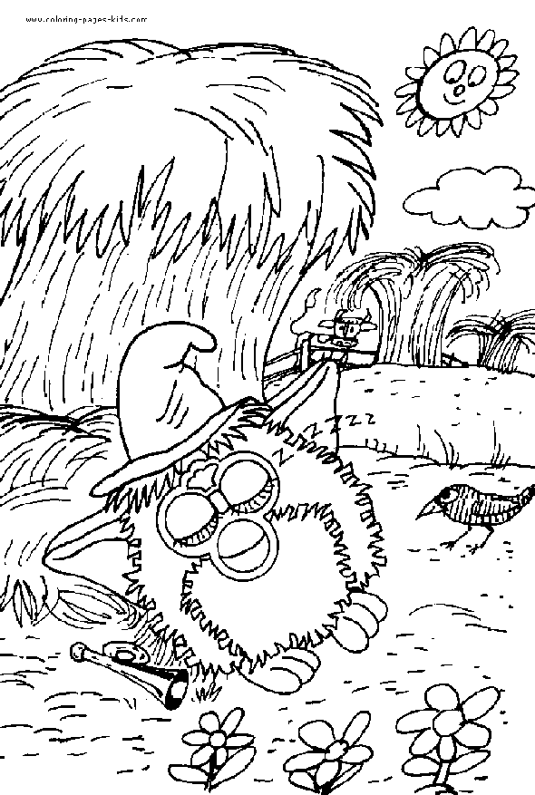 Furby kolorowanki